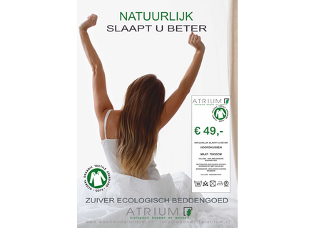 Atrium kussen boekweitkaf